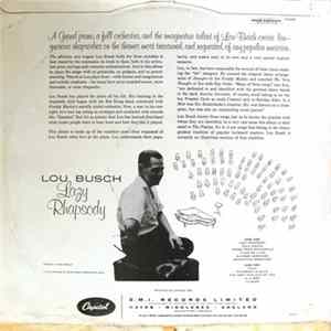 Lou Busch His Piano And Orchestra - Lazy Rhapsody FLAC
