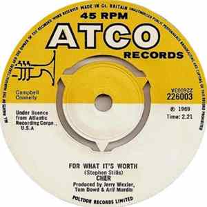 Cher - For What It's Worth / (Just Enough To Keep Me) Hangin' On FLAC