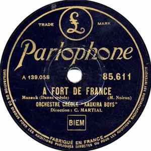 Orchestre Créole Kaukira Boys / Les Frères Martial - A Fort-de-France / Krakador Bon Ti Coin Capesterre La FLAC