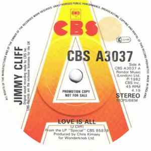 Jimmy Cliff - Love Is All FLAC