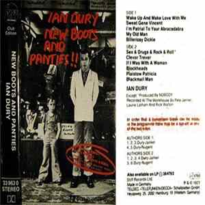 Ian Dury - New Boots And Panties!! FLAC