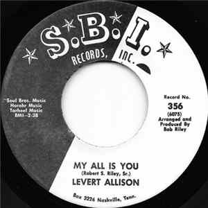 Levert Allison - My All Is You FLAC
