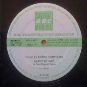 Peter Maxwell Davies / John Buller - Music By British Composers FLAC