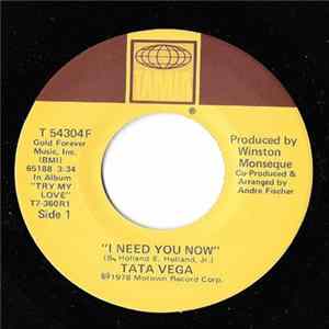 Tata Vega - I Need You Now / In The Morning FLAC
