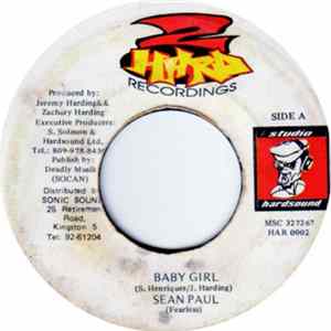 Sean Paul, Arif Cooper - Baby Girl / Fresh Ear Remix FLAC
