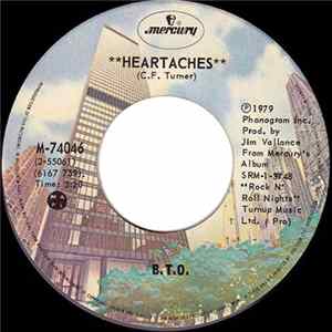 BTO - Heartaches / Heaven Tonight FLAC
