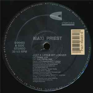 Maxi Priest - Just A Little Bit Longer FLAC