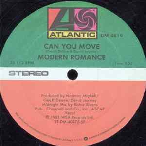 Modern Romance - Can You Move FLAC