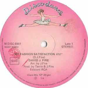 David J. Fire - My Fashion Satisfaction FLAC