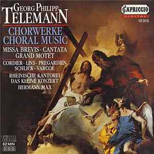 Telemann - Chorwerke. Missa Brevis. Deus Judicium Tuum, Alles Redet Itzt Und Singet FLAC