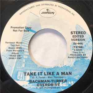 Bachman-Turner Overdrive - Take It Like A Man FLAC
