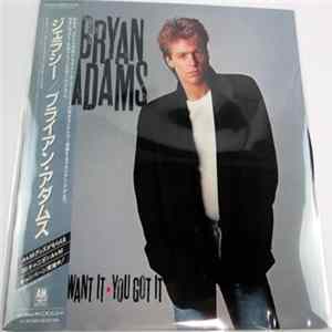 Bryan Adams - You Want It, You Got It FLAC