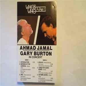 Ahmad Jamal / Gary Burton - In Concert FLAC