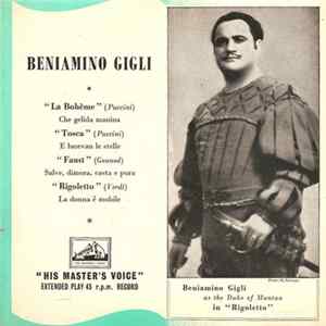 Beniamino Gigli - Operatic Arias FLAC