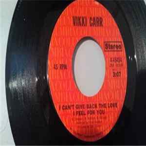Vikki Carr - I Can't Give Back The Love I Feel For You FLAC