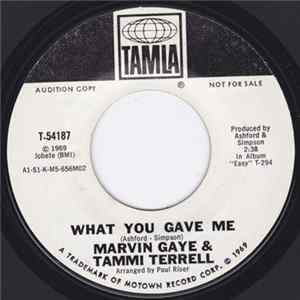Marvin Gaye & Tammi Terrell - What You Gave Me FLAC