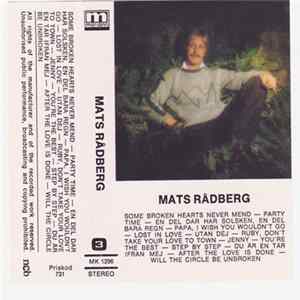 Mats Rådberg - Some Broken Hearts Never Mend FLAC