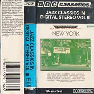 Various - Jazz Classics In Digital Stereo Vol.3 "New York" FLAC