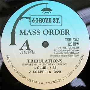 Mass Order - Tribulations FLAC