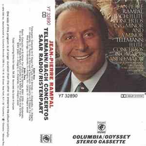 Jean-Pierre Rampal, Bach : Telemann : Saar Radio Chamber Orchestra, Karl Ristenpart - Flute Concertos In G Minor And A Minor / Flute Concertos In C Major And D Major FLAC