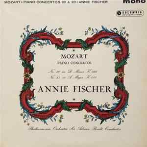 Mozart, Annie Fischer, Philharmonia Orchestra, Sir Adrian Boult - Piano Concertos No. 20 In D Minor K.466 / No. 23 In A Major K.488 FLAC
