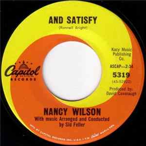 Nancy Wilson - And Satisfy / Take What I Have FLAC
