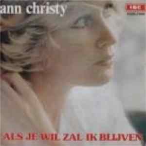Ann Christy - Als Je Wil Zal Ik Blijven FLAC