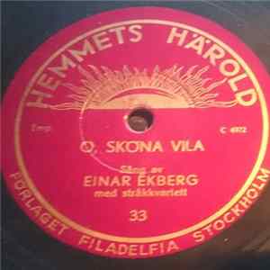 Einar Ekberg - O, Sköna vila / Härliga Golgata FLAC