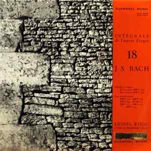 J. S. Bach, Lionel Rogg - Intégrale De L'Œuvre D'Orgue 18 FLAC