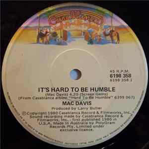 Mac Davis - It's Hard To Be Humble FLAC