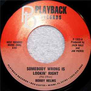 Bobby Helms - Somebody Wrong Is Lookin' Right FLAC
