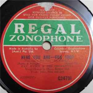 Kay Kyser & His Orchestra / Dick Rogers & His Orchestra - Here You Are / If I Could Only Play A Concertina FLAC