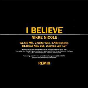 Nikke Nicole - I Believe (Remix) FLAC