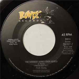 For Real - The Saddest Song I Ever Heard FLAC