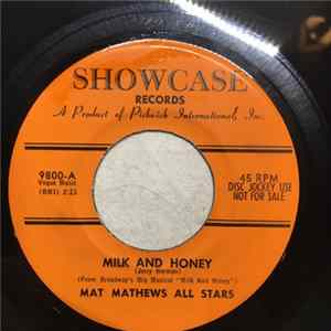 Mat Mathews All-Stars - Milk And Honey / Shalom FLAC