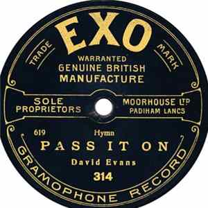 Winchester Quartette / David Evans - Nearer My God To Thee / Pass It On FLAC