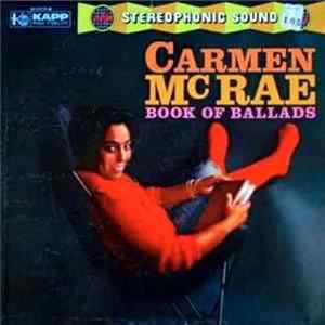 Carmen McRae - Book Of Ballads FLAC