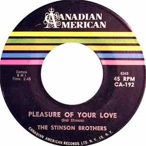 The Stinson Brothers - Pleasure of Your Love / Going Back To Birmingham FLAC