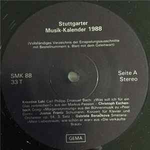 Various - Stuttgarter Musik-Kalender 1988 FLAC