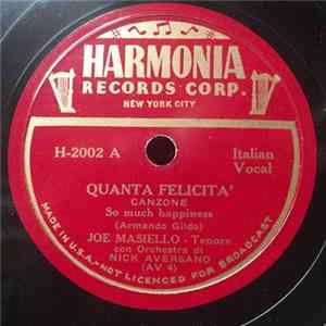 Joe Masiello - Quanta Felicita' / Mme Pienze Mai? FLAC