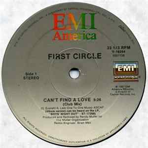 First Circle - Can't Find A Love FLAC