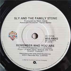 Sly And The Family Stone - Remember Who You Are FLAC