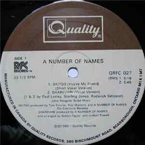 A Number Of Names - Skitso / Sharevari FLAC