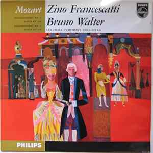 Mozart, Zino Francescatti, Bruno Walter, Columbia Symphony Orchestra - Violin Concerto No.3 In G Major K.216 - Violin Concerto No.4 In D Major K.218 FLAC