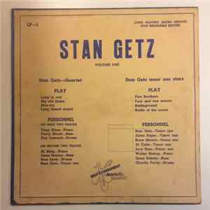 Stan Getz Quartet / Stan Getz Tenor Sax Stars - Volume One FLAC