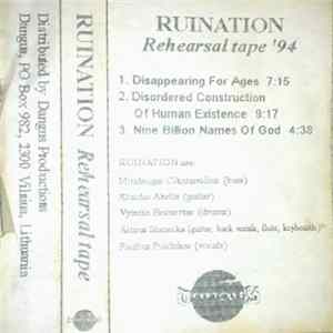 Ruination - Rehearsal Tape FLAC