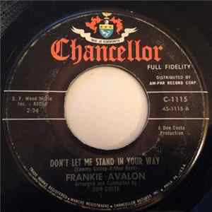 Frankie Avalon - Don't Let Me Stand In Your Way FLAC
