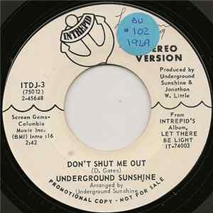 Underground Sunshine - Don't Shut Me Out FLAC