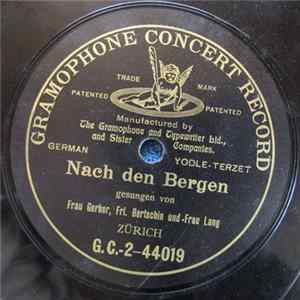 Frau Gerber, Frl. Bertschin Und Frau Lang / Paul Gerber - Nach Den Bergen / Entlibucher Chuchreigen FLAC
