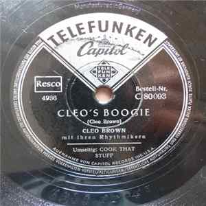 Cleo Brown - Cleo's Boogie / Cook That Stuff FLAC